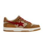 Bape Sk8 Sta Low 'Wheat Red'