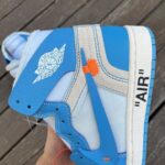 Off-White x Jordan 1 Retro High OG 'UNC' - Image 7