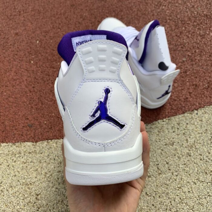Jordan 4 Retro 'Purple Metallic' - Image 3