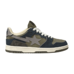 Bape Sk8 Sta 'Army Green Dark Blue'