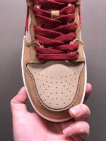 Bape Sk8 Sta Low 'Wheat Red' - Image 4