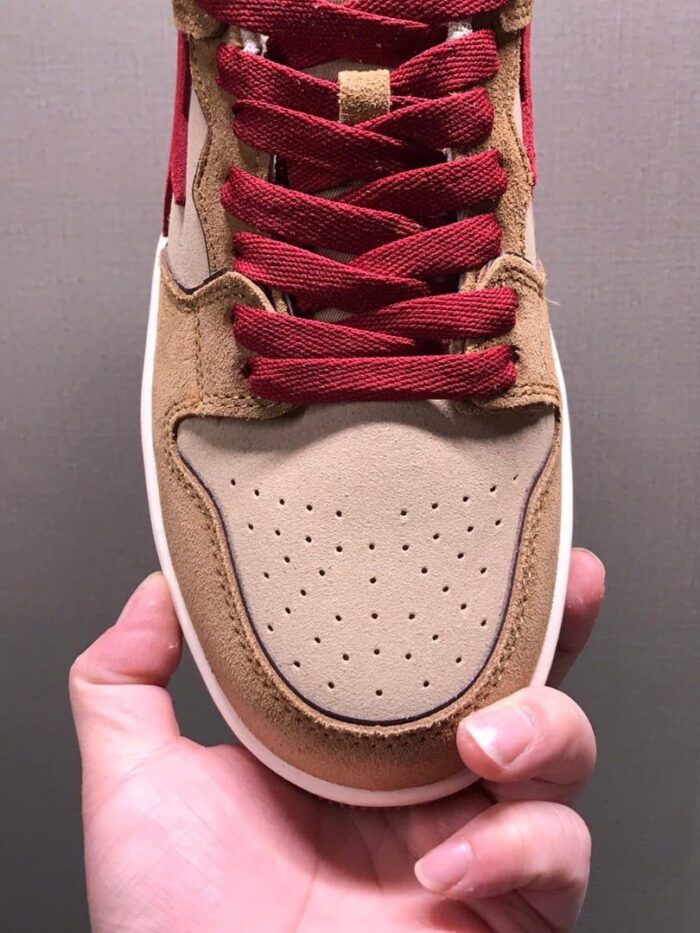 Bape Sk8 Sta Low 'Wheat Red' - Image 4