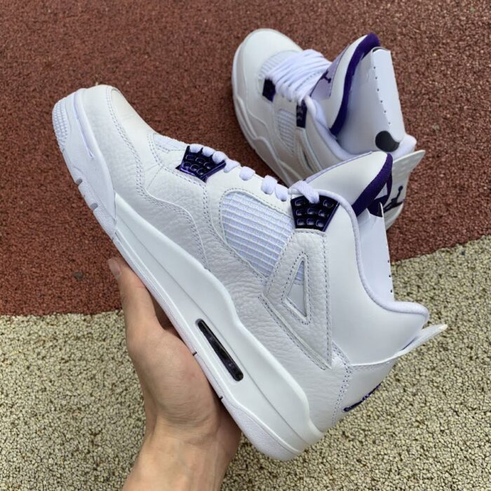 Jordan 4 Retro 'Purple Metallic' - Image 4