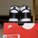 Dunk High 'Black White' photo review
