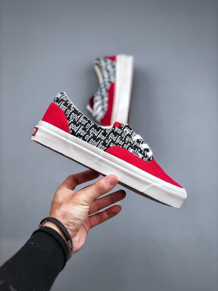 VANS ERA 95 DX FEAR OF GOD RED - Image 4