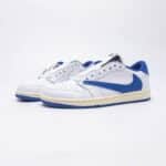 FRAGMENT DESIGN X TRAVIS SCOTT X JORDAN 1 LOW OG SP 'MILITARY BLUE' - Image 8
