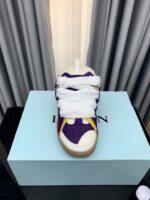 LANVIN × GALLERY DEPARTMENT LEATHER CURB SNEAKERS - Image 8