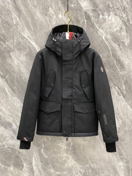 MON*LER GRENBLE LAMINATED SKI DOWN JACKET