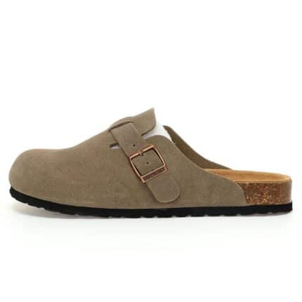 BIRKENSTOCK BOSTON SUEDE 'ANTELOPE BROWN'