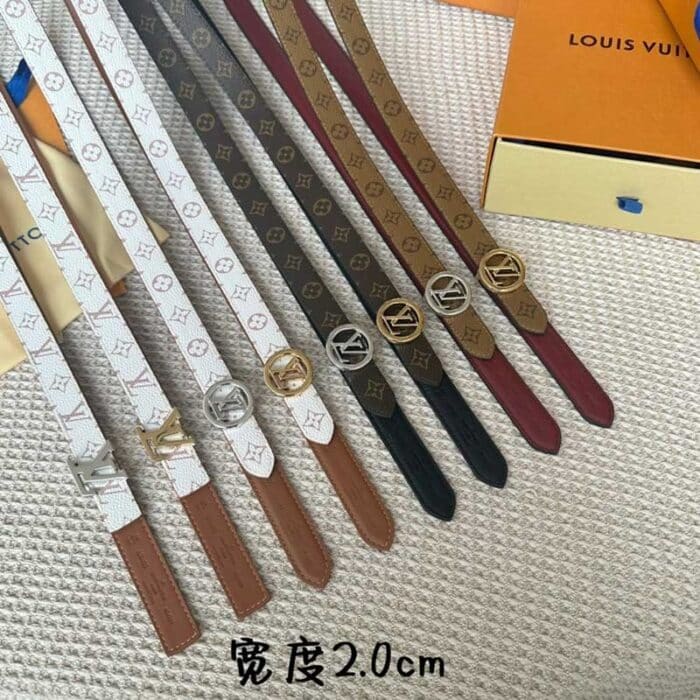 (W) Leather Belts - Image 9