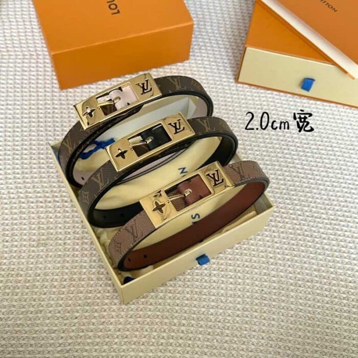 (W) Leather Belts - Image 8