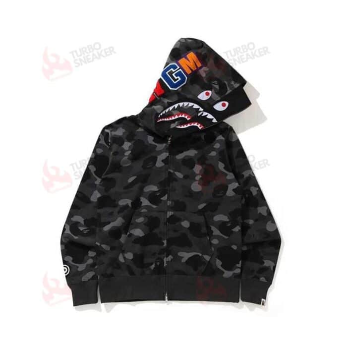 Bape 4-color zip-up hoodie - Image 2