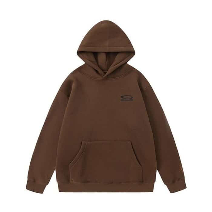 Travis Scott x Cactus Jack x Air Jordan Solid Color Fleece Hoodie - Image 4