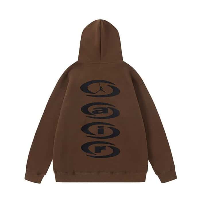 Travis Scott x Cactus Jack x Air Jordan Solid Color Fleece Hoodie - Image 5
