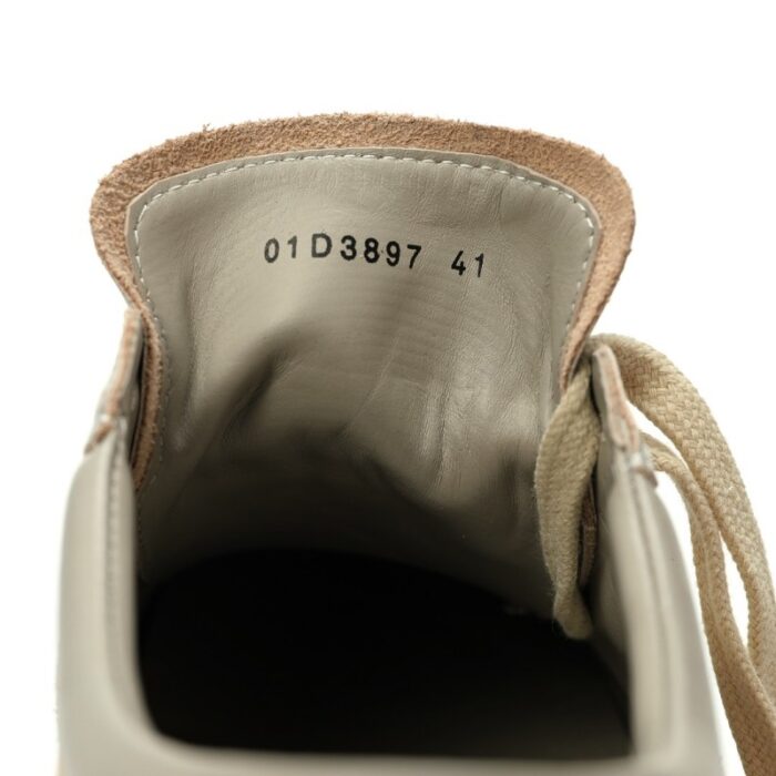 DRKSHDW SS23 EDFU Vintage Low-Top Sneaker 'Grey/Milk' - Image 8