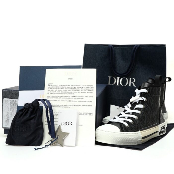 B23 High Top Sneakers 'CD Diamond' - Image 9
