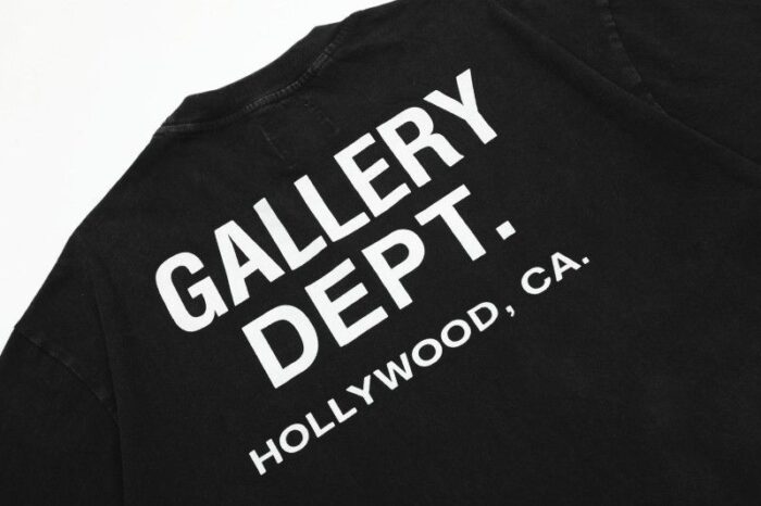 SS25 GALLERY DEPT Vintage Washed Limited Print T-Shirt - Image 7