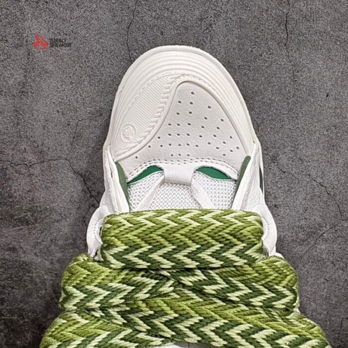 Lanvin Leather Curb Sneakers - Image 7