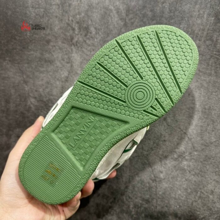 Lanvin Leather Curb Sneakers - Image 3