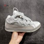 Lanvin Leather Curb Sneakers