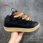 Lanvin Leather Curb Sneakers