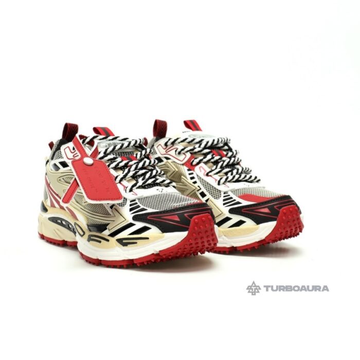 OFF-WHITE™ BE RIGHT BACK ‘GRAY RED’ - Image 6