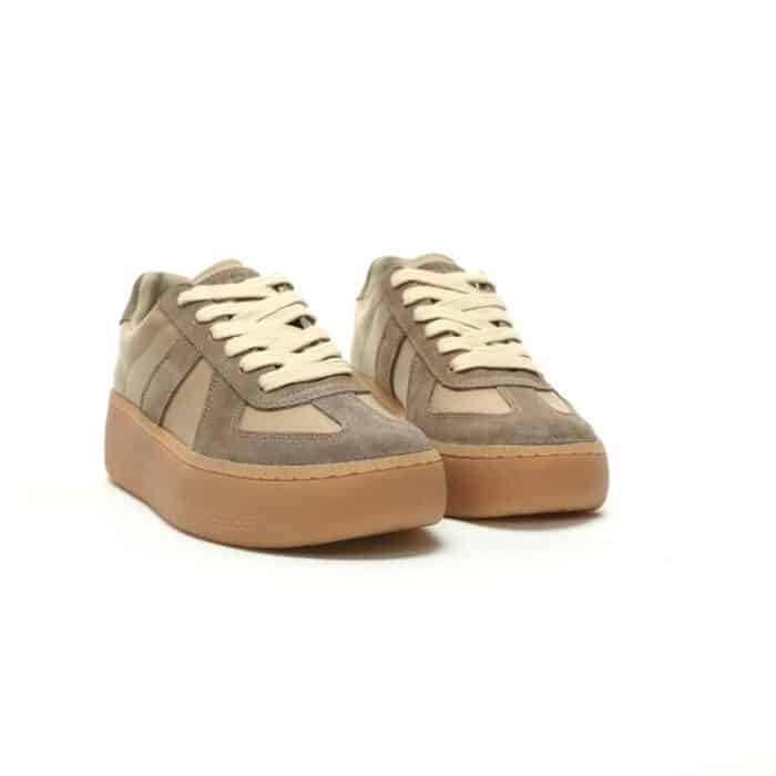 Replica Wedge Sneaker Beige - Image 6